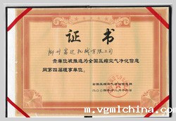 2004年，伟德官网bv被推选为全国压缩空气净化信息网第四届理事单位