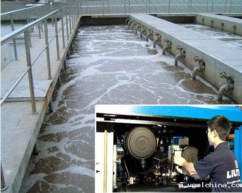 空压机污水处理厂应用